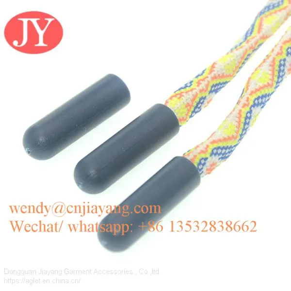 Jiayang Factory 4.0mm Inner Diameter Hard Plastic Aglets Tips for Cord photo-4