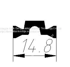 Customized Nylon Thermal Insulation Heat Broken Profile photo-4