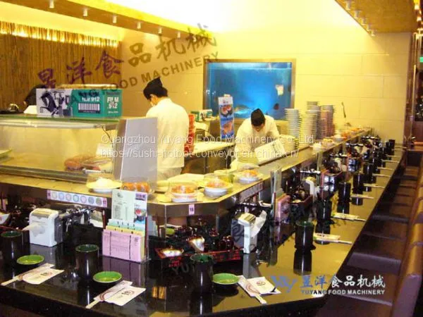 Sushi Restaurant Rotary Delivery System - Manufacturer: Michaeldeng@gdyuyang.com photo-5