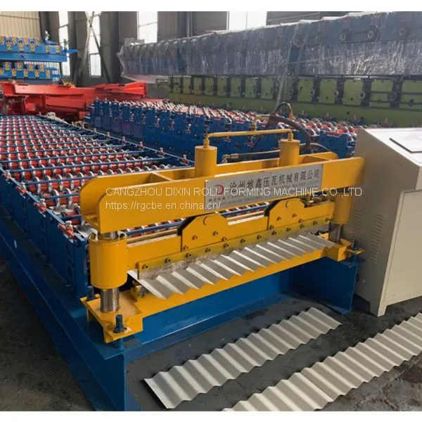 Roof Panels Corrugated Color Steel Roll Forming Machine photo-5
