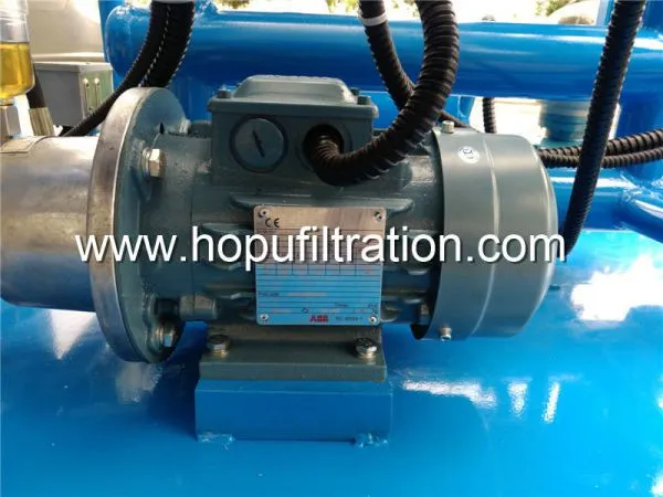 Used Turbine Oil Flushing and Filtration System, Vacuum Lube Turbine Oil Polishing Machine, Specialized Vacuum Internal Combustion Gas Turbine Oil Purification Plant photo-3
