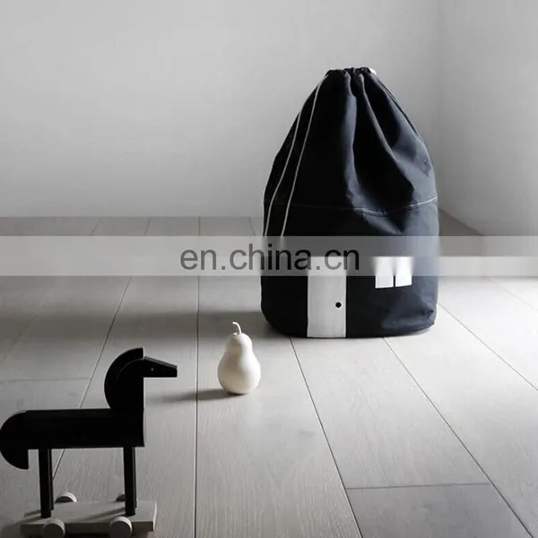 Kids Toy Storage Canvas Bags Duffle Storage Household Toy Bag With Drawstring Pouch Accessory for Toy Tent of Kids Room photo-3