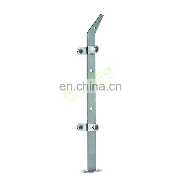 Outdoor Stair Inox 304 316 Balustrades Glass Balcony Railing Balustrade Glass Manufacturer China photo-3