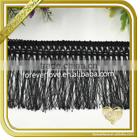 Silk Tassels With Braided Beautiful Curtain Tassel Fringe FT-010