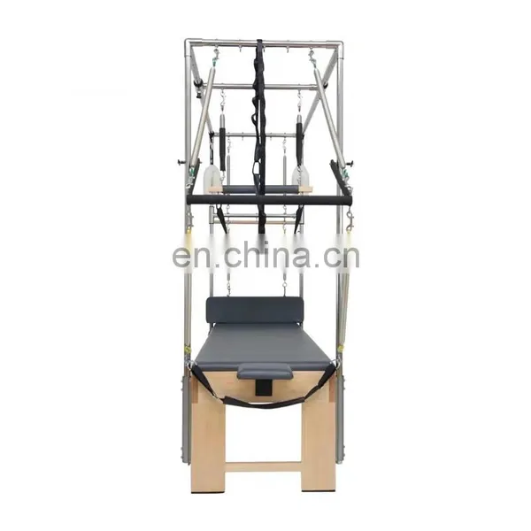 Commercial Home Use Fitness Pilates Reformer Equipment Body Balanced Pilates Machine With Full Trapeze Cadillac Pilates Reformer photo-6