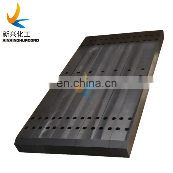 Black Non-Toxic and Smell UV Resistance Excavator UHMW Track Pad photo-2