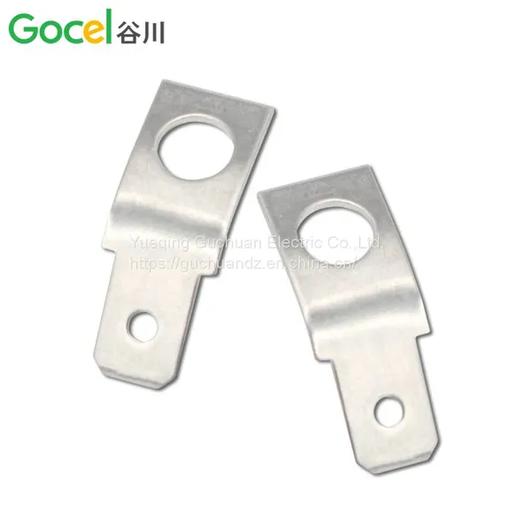 Dj6114-6.3 *0.8 Solder Plate 6.3 Insert 45 Degree Bending Insert 5.2 Male End Hole Crimping photo-2