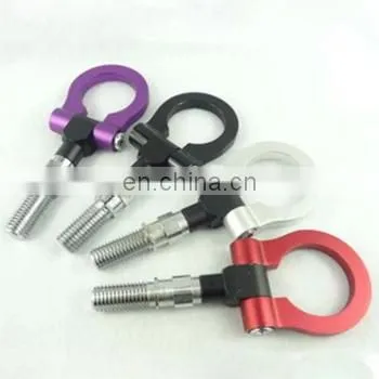 Universal Aluminum Cnc Aluminum Kit Truck Tow Hook Quick Release Racing Towing Hook
