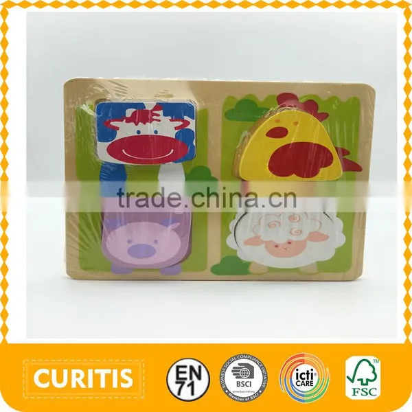2015 Most Popular MDF Material Educational Puzzle Good Quality Puzzle Gift Kids Puzzle Toys