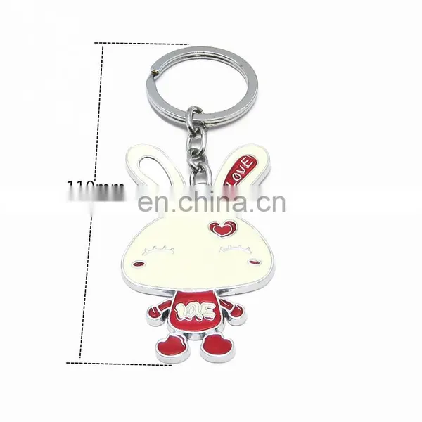 Cheap Beautiful Fashion Custom Designer Logo Souvenir Heart Cat Racing Key Chain New Product Metal Craft photo-4