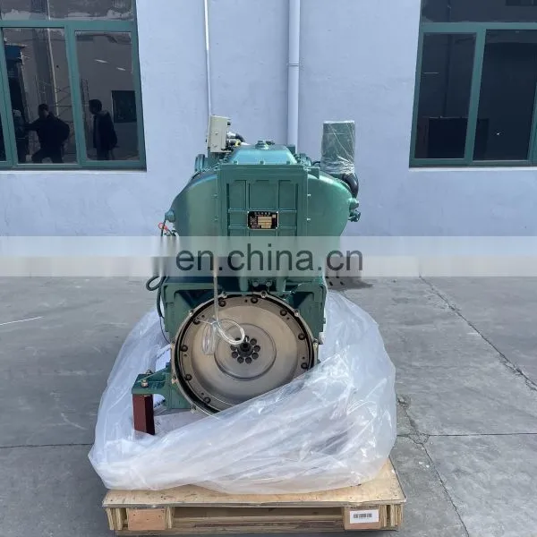 Brand New 330kw 450hp 2100rpm 6 Cylinders Sinotruk D1242C Series D12.45C01 Marine Diesel Boat Engine photo-5