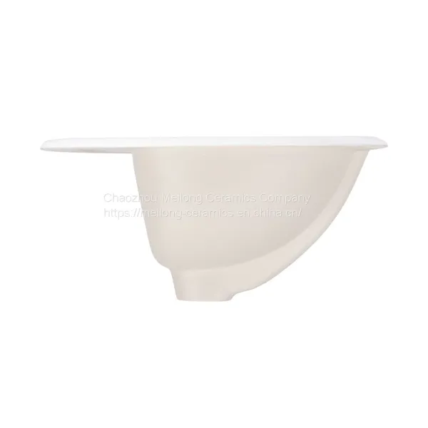 UPC Oval Ceramic Bathroom Drop-in Sink photo-5