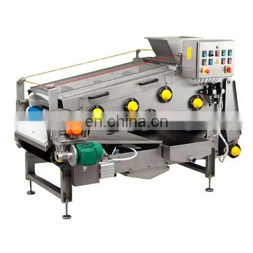 Automatic fruit press belt equipment apple juicer machine