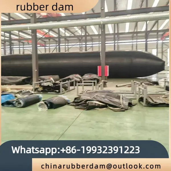 Inflatable Water Filled Rubber Dam Pillow Type Water Retaining Dam Steel Wire Skeleton Structure Air Shield Dam Construction Convenience photo-5
