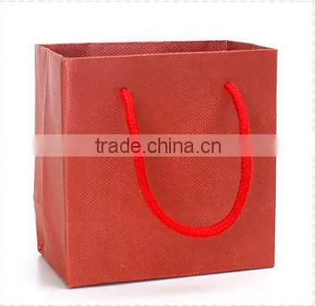 Burgundy Elegant Color Special Paper Gift Bag/shopping Bag photo-4