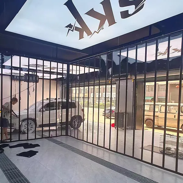 Folding Aluminum Door | Mall & Shop Use | Premium, Smooth & Durable photo-4