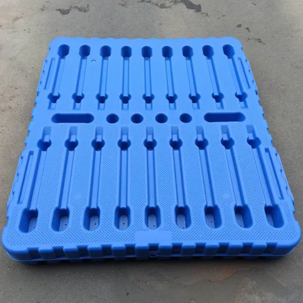 Stackable Plastic Pallet With Reinforced Edge Anti-Slip for Chemical/Pharmaceutical Industry Export photo-3