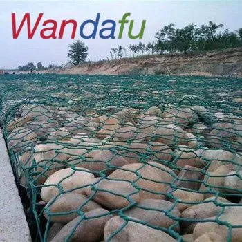 Wandafu Custom Size PVC Gabion Retaining Wall System Easy Installation Gabion Mesh for Construction Project photo-2