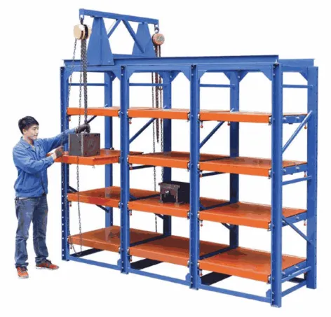 High Quality Industrial Pull-out Warehouse Storage Rack Drawer Mold Racking photo-4