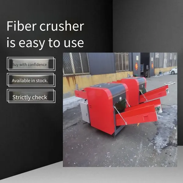 Xinhang Machinery Garment Scraps Crusher, Waste Clothes Shredder, Cloth Scraps Cutter