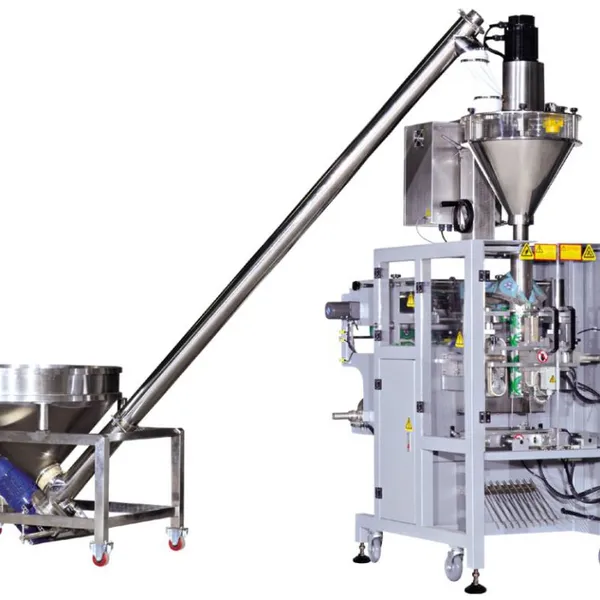 Fully automatic powder bagging packaging production line