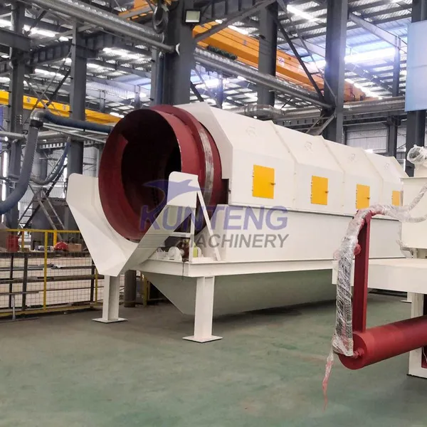 MSW Garbage Classification and Treatment Production Line City Waste Trommel Screening Machine EPC photo-2