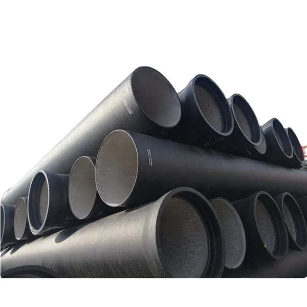 5.7m Ductile Iron Pipe DN200 DN250 Zinc Sprayed Coating Sewage Discharge