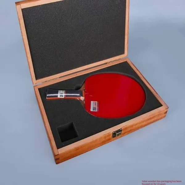 Custom Production of Wooden Boxes for Table Tennis Rackets With Free Design. Yabei Gift Boxes With 15 Years of Experience. photo-3