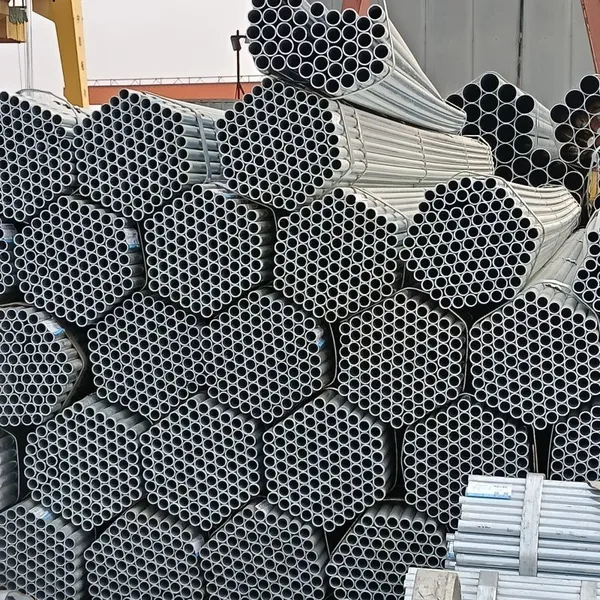Pipeline Transport Round Tianhong China Zinc-Coated Steel Scaffolding Pipe Hot Dipped Galvanized photo-2