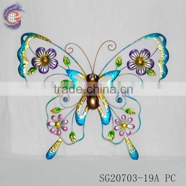 Metal Butterfly Wall Hanging Home Decoration photo-4