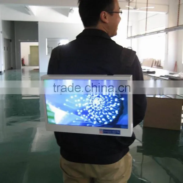 15.6" Backpack Lcd Advertising Player Lcd Monitor Hot Sex Video Player Usb Media Player Advertising Loop Video Display Totem photo-2