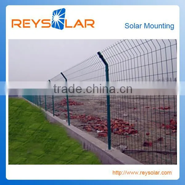 Solar Panel Racking Security Guard Welded Wire Fence Protective Barriers photo-4