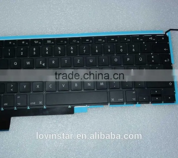 Germany Keyboard Replacement LED Backlight For Macbook Pro A1286 2008-2012 photo-3