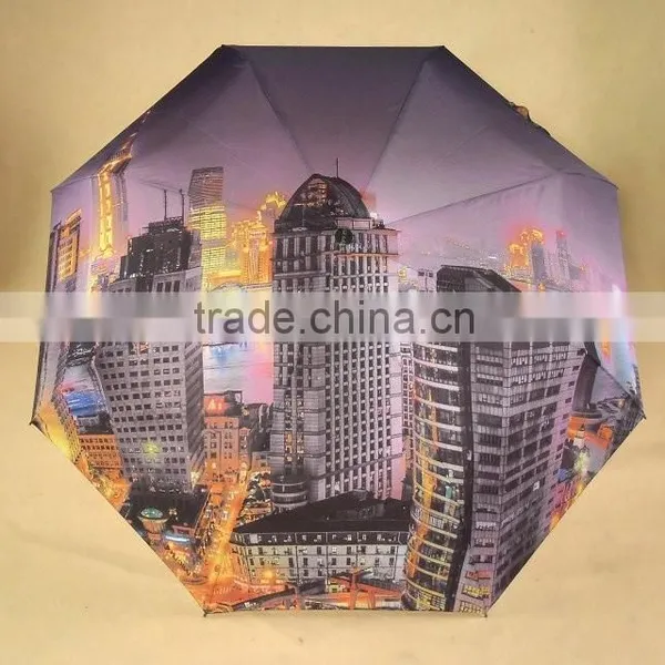 3 Folding Umbrella With Automatic Open and Close