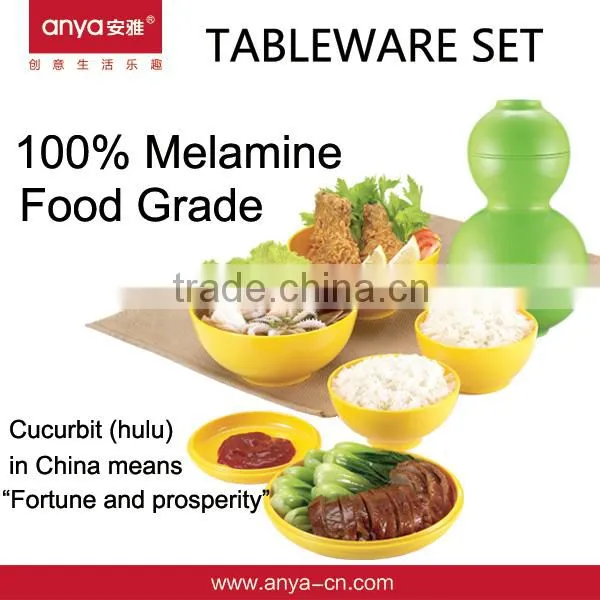 D665 melamine tableware set wholesale tableware set