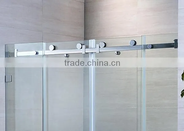 Constar Frameless 8mm Tempered Glass Sliding Door Shower Room photo-2