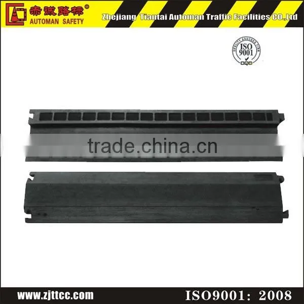 Black Rubber Wire & Cable Ramps