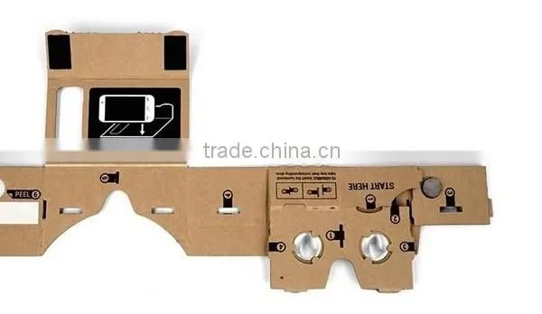 Fashion and Low Price Plastic 3d Glasses Google Cardboard v2 for 3D Game and Video photo-2