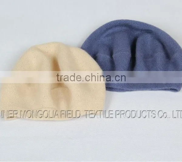Multicolor Knitted High Quality Cashmere Beret Quality Choice photo-3