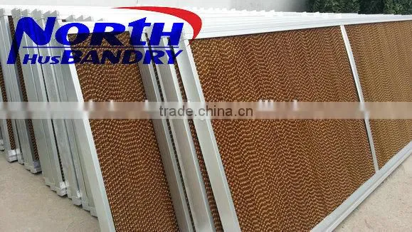 Greenhouse/poultryhouse Cooling System Evaporative Cellulose Cooling Pad/Water Curtain photo-5