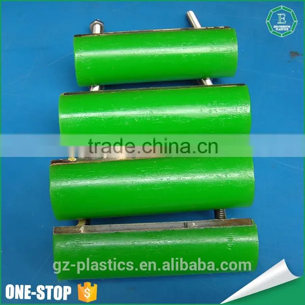Wholesale Different Kinds Machining Cheap Polyurethane Roller Products Steel Injection Plastic pu Roller photo-2