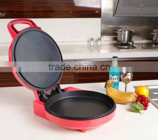 Electric 1800W Non-stick Coating Pizza Pancake Maker With Timer and Temperature Control photo-2