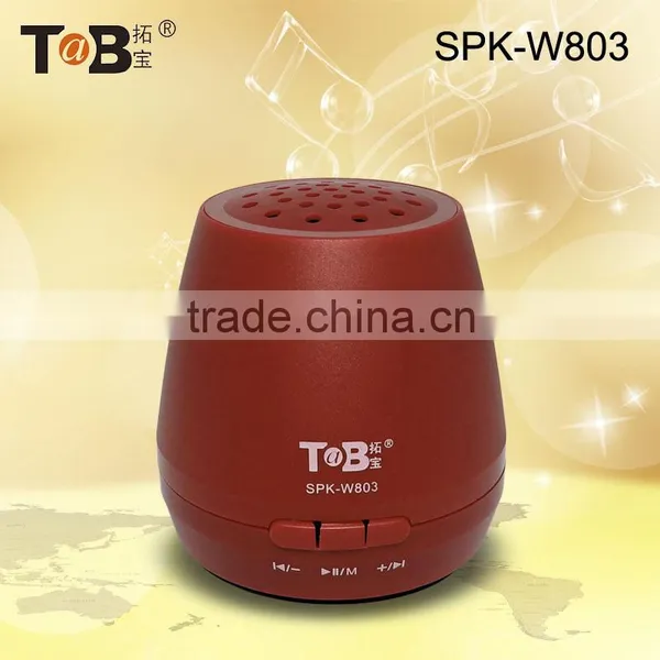 Hot New Products for 2015 Wireless Microphone Portable Mini Speaker With USB Charge FM Radio Memory Card photo-3