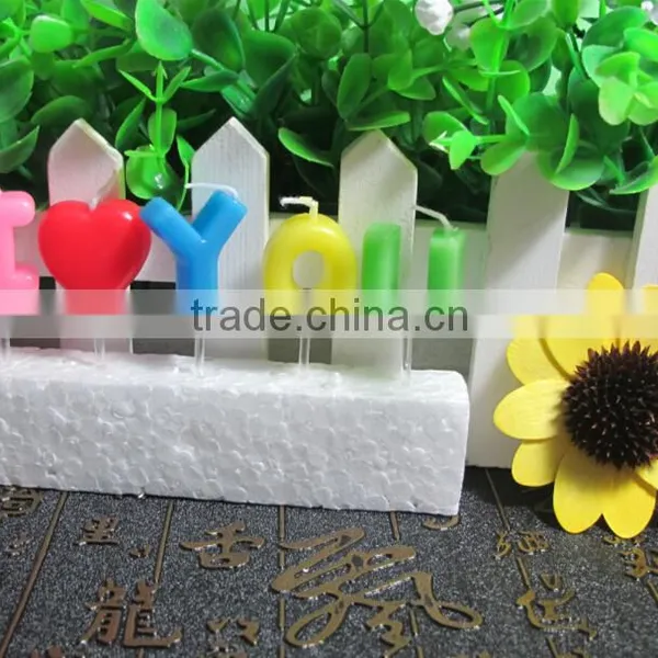 I Love You Wedding Candles photo-2