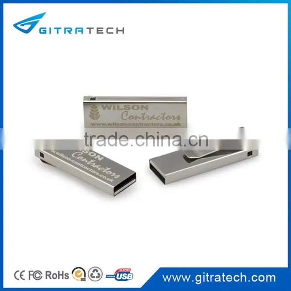Metal USB Stick Paper Clip photo-2