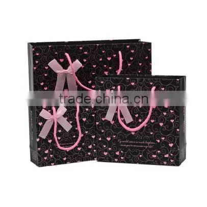 Custom Printed Kraft Luxury Paper Shopping Bag With Handle photo-2