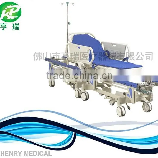 Deluxe Manual Transitional Switching Stretcher Trolley for ICU Hospital Used photo-2