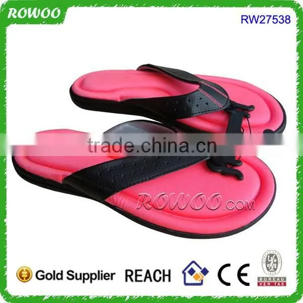 Supply OEM Wholesale Memory Foam Flip Flops photo-2