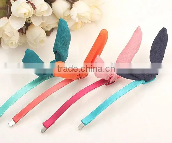 Latest New Fashion Adorable Youthful Vigour Bunny Ear Hairpin