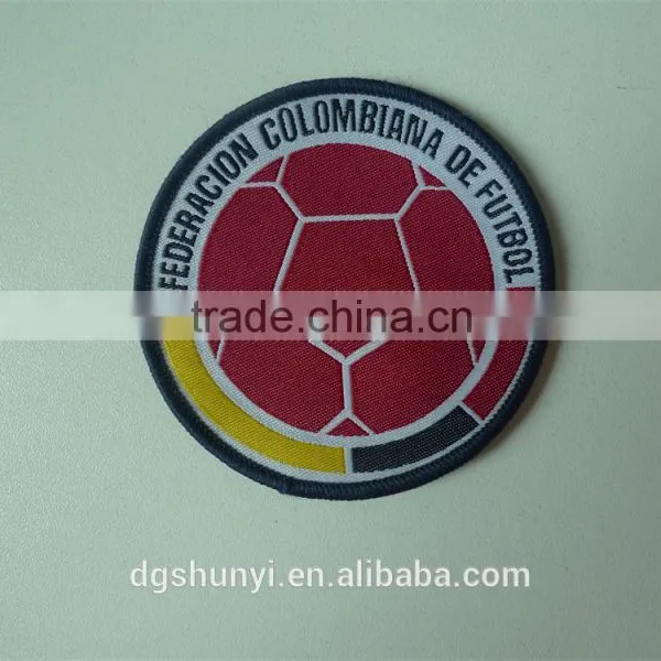 Woven Label Football Design